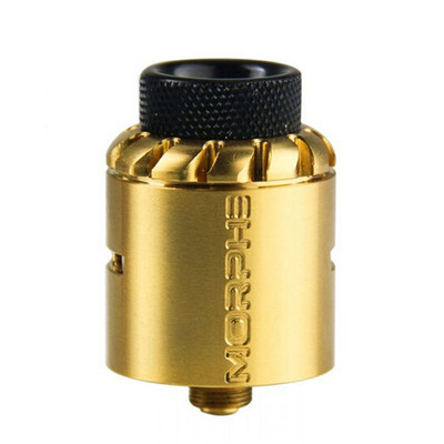 

TIGERTEK Morphe RDA Atomizer 24mm Electronic Cigarette Tank Rebuildable Dripping Atomizer Dual Post Build Deck Gold