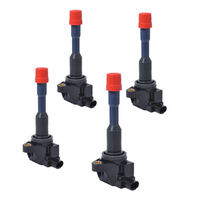 

4PCS 30521-PWA-003 Ignition Coil Compatible for Honda Civic Saloon Hatchback Jazz Hybrid 13L UF374