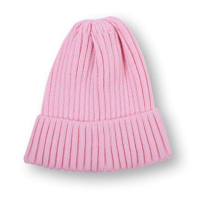 

Kids Boy Girl Hat Winter Hat Simple Concise Solid Color Knit Comfortable Beanie Cap