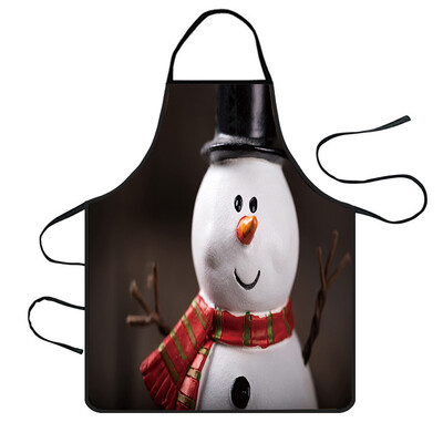 

Toponeto Christmas Decoration Waterproof Apron Kitchen Aprons Dinner Party Apron