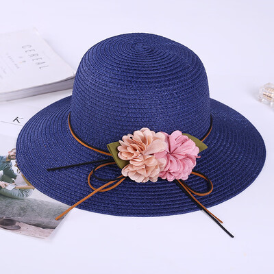 

Beach hat sunshade straw hat big brim hat foldable straw hat woman Xia Xiaoqing Korean version of Baitao holiday cap