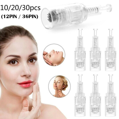 

102030 Pcs 1236 Pin Needle Tip Electric Derma Pen Bayonet Needles Cartridge