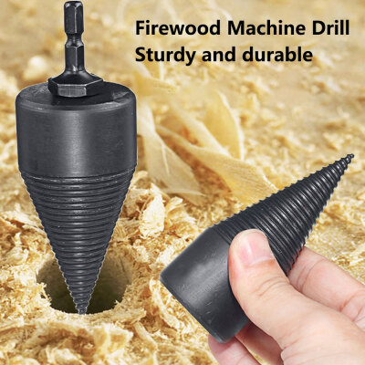 

High Speed Twist Screw Splitting Cone Driver Firewood Drill Bit Wood Splitter Split Drilling Tools