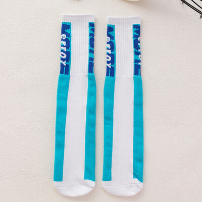 

Baby Girl Casual Fashion Stocking 2Y-12Y Toddler Girls Letter Printing Knee Breathable Cotton Stockings for Kids Infant