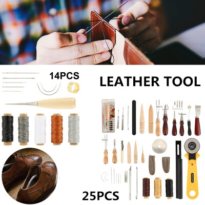 

1425PCS Professional Leather Craft Tools Kit for Hand Sewingvisit this shop for larger scale kit