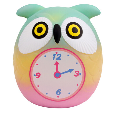 

Tailored Squeeze Cute Owl Clock Slow Rising Cream Scented Decompression Toys