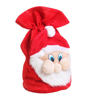 

Tailored Santa Claus Face Gift Bag