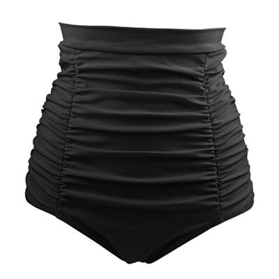 

2018 New Sexy High Wasit beach suit Bottoms Women Plus size beach wear Short Female Vintage Pants Bottom