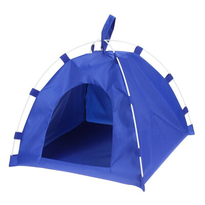 

Waterproof Oxford Cloth Pet Tent Dog Cat Detachable Fiber Rod Folding Sleeping Beds Mat Puppy Kitten Outdoor Travel Supplies