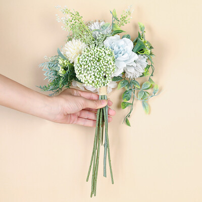 

〖Follure〗Hand Holds Large Artificial Flower Plant Bonsai Wedding Decoration INS Wind