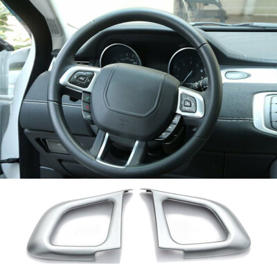 

For Range Rover Aurora Evoque 2012-2018 Car Steering Wheel Button Cover Trim Set