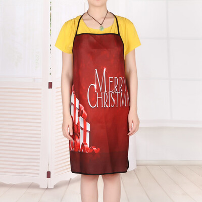 

Toponeto Christmas Decoration Waterproof Apron Christmas Dinner Party Apron