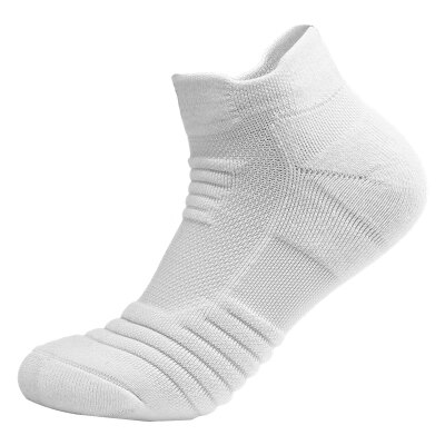 

1pair Running Socks Sports Basketball Football Cycling Men Women Anti Slip Breathable Moisture Wicking Thick Seamless Athletic