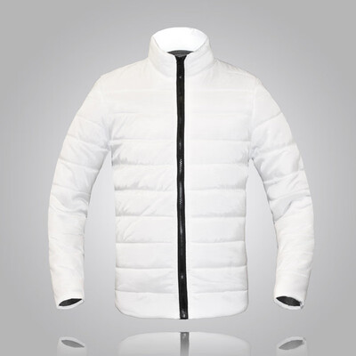 

Mens Casual Solid Stand Collar Zipper Jacket Long Sleeve Winter Warm Parka Coat