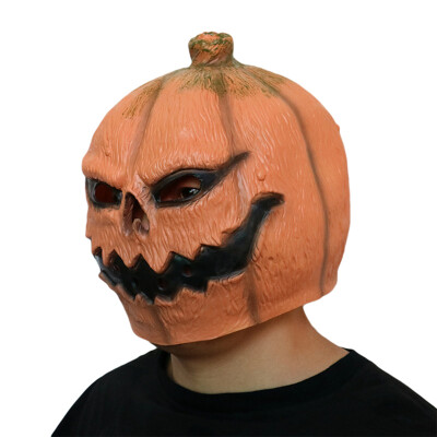 

Halloween Pumpkin Mask Dance Dress Up Horror Mask Halloween Costume Funny Party Props