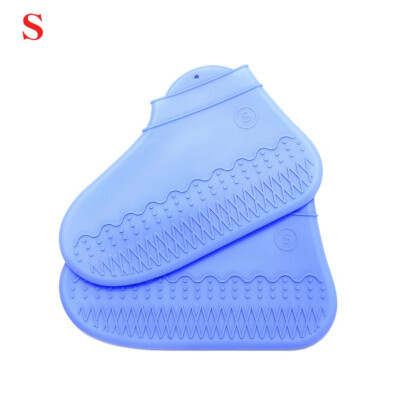 

1 Pair Reusable Waterproof Rain Shoes Covers Slip-resistant Silicone Rain Boot Overshoes Protector SML Outdoor Use Accessories