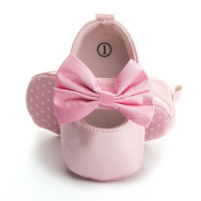 

Baby Casual Moccasins Newborn Infant Boy Girl First Walker PU Soft Sole Princess Bowknot Toddler Baby Crib Shoes