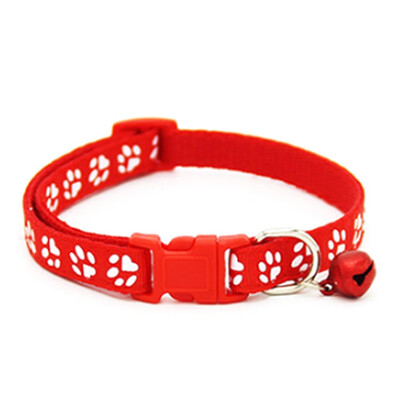 

Cute Cat Neck Chain Elastic Dog Collar Small Footprint Nylon Pet Necklace Pet Suppily