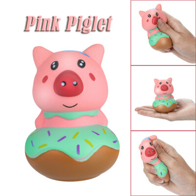 

〖Follure〗Squeeze Stress Reliever Cute Pink Piglet Cream Scented Slow Rising Toys Gifts