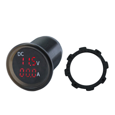 

Car Motorcycle Vehicle LED Display Digital Voltage Current Meter DC 45-30V IP67 Waterproof Boat Amperemeter Voltmeter