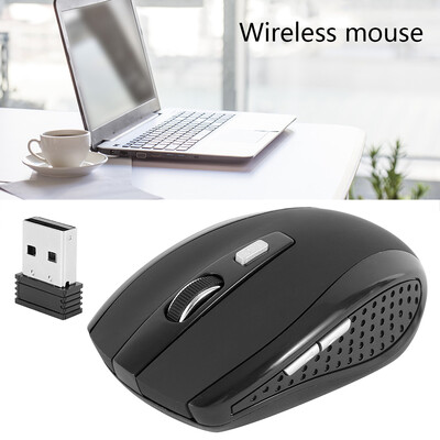 

24GHz Mice Wireless Cordless Mouse USB Dongle Optical Scroll For PC Laptop