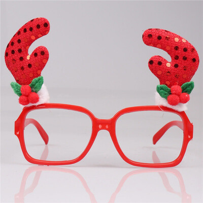 

Christmas Eyeglasses Frame Novelty Reindeer Antler Design Cute Christmas Costume Ornaments Gifts For Festival Children And Adult