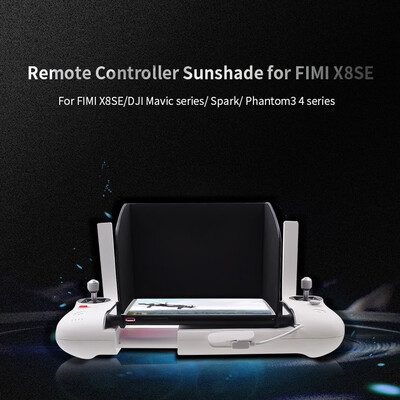

〖Follure〗Black Remote Controller Sunshade For XIAOMI FIMI X8 SE RC Drone