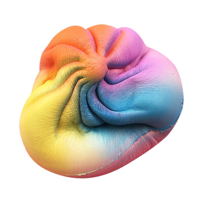 

YIWULASqueeze Jumbo Stress Reliever Soft Colourful Bun Scented Slow Rising Toys Gifts