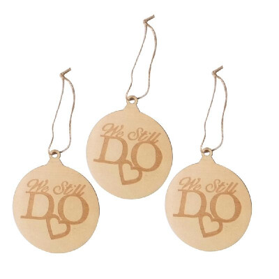 

Wooden Crafts Christmas Tree Hanging Pendants Ornaments Party Decor Wedding Supplies