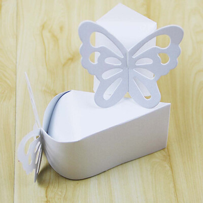 

50 Boxes Bags Butterfly Favor Gift Candy Box Cake Wedding Party Very Popular