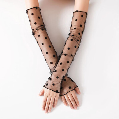 

Exquisite Life Essential Mesh Lace Long Sleeve Cycling Gloves Cuff