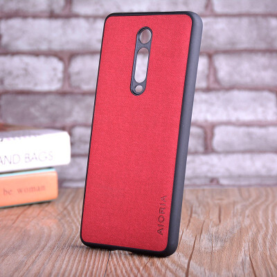 

Case for Xiaomi Redmi K20 K20 Pro coque Luxury textile Leather skin soft TPU hard phone cover for Redmi K20 K20 Pro case funda