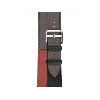

Kebitt genuine leather men women double tour band For apple watch series 5 4 3 2 1 iwatch strap 38 40MM 42 44mm