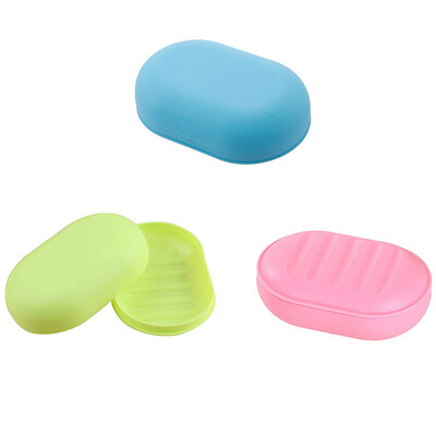 

Waterproof Leak Proof Bathroom Soap Dish Box Case Holder Home Shower Travel Camping Portable Soaps Container
