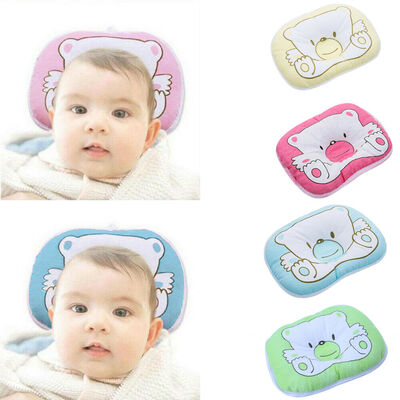 

Pillow Newborn Anti Flat Head Syndrome for Crib Cot Bed Neck Support