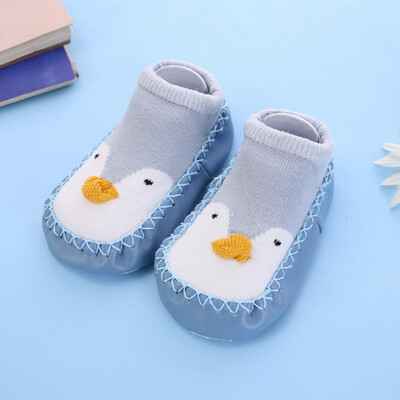 

Baby Socks With Rubber Soles Cartoon Baby Shoes Infant Sock Baby Steps Anti-slip Leather Kids Floor Socks Baby Slippers