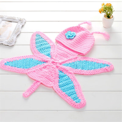 

Cute Soft Newborn Baby Photography Props Baby Hat Cap Baby GirlBoy Clothes Newborn Crochet Outfits