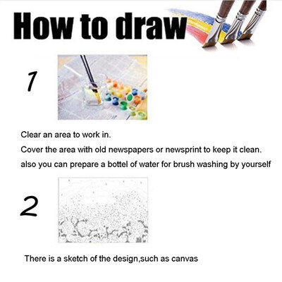 

Panda And Bird DIY Oil Painting Paint By Number Kits For Adults Kids Modern Wall Art Decor
