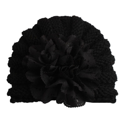 

Newborn baby hat Flower Bowknot baby cap Infant Girls autumn hats Hospital Cap Soft Cotton Toddler Knit newborn baby photo prop