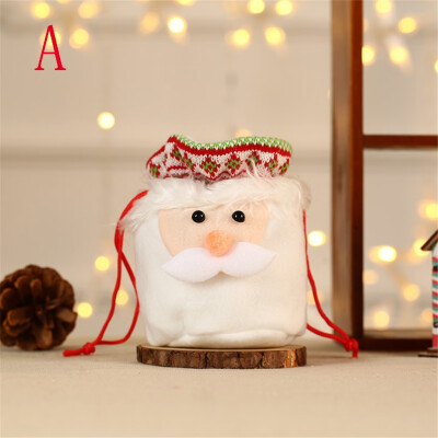 

Toponeto Christmas Stockings Mini Storage Bag Candy Gift Bag Christmas Tree Decorations