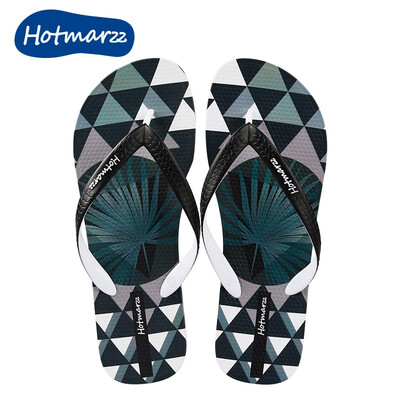 

hotmarzz non-slip printed mens flip-flops summer flip-flops beach shoes