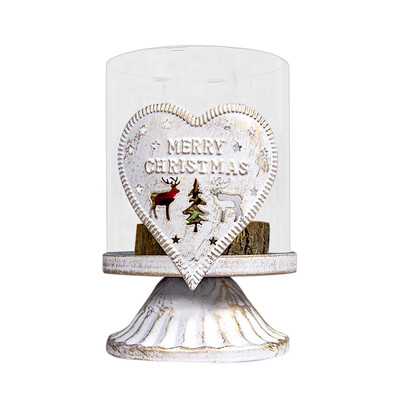 

Gobestart Christmas Ornaments Christmas Candlestick Candle Holder Gift Home Decor