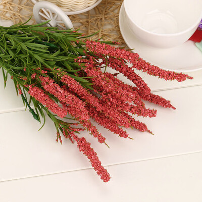 

Gobestart Home Decoration 21 Heads Lavender Bouquet Wedding Flowers High Simulation
