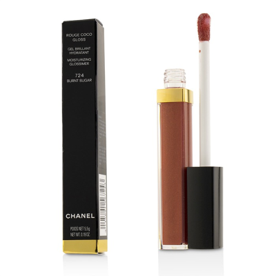 

CHANEL - Rouge Coco Gloss Moisturizing Glossimer - 724 Burnt Sugar 55g019oz