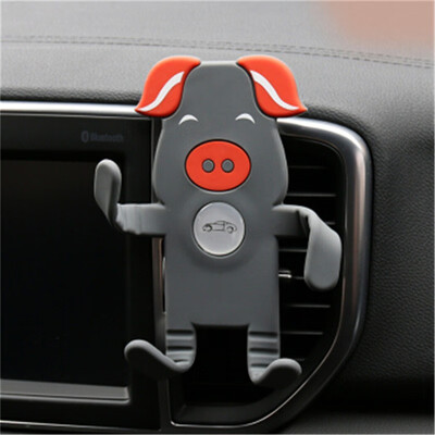 

Car Phone Holder Cute pig cartoon series Universal Car Holder in Car Air Vent Mount Smartphone Cell Support Gifts