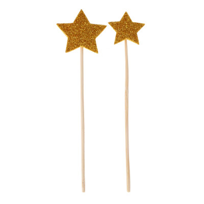 

2017 Wedding Child Birthday Dessert Table Decorative Star Star Bake Cake Patch 12 stars