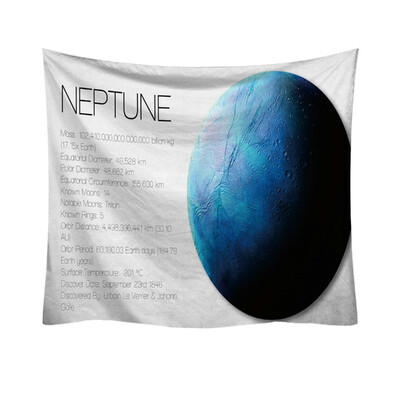 

Toponeto Fashion Tapestry Planet Universe Pattern Style Decorative Tapestry Home Decor