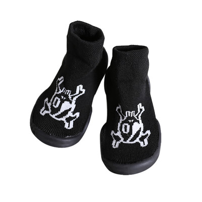 

Kids Shoes Girl Boys Indoor Shoes Baby Funny Cartoon Print Autumn Children Sock Shoe