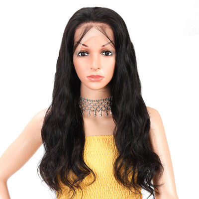

Amazing Star Virgin Hair Body Wave Lace Wigs Peruvian Human Hair Lace Wigs with Baby Hair Natural Color