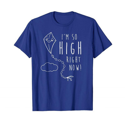 

Funny Im So High Right Now T-Shirt Kite Flying Tee